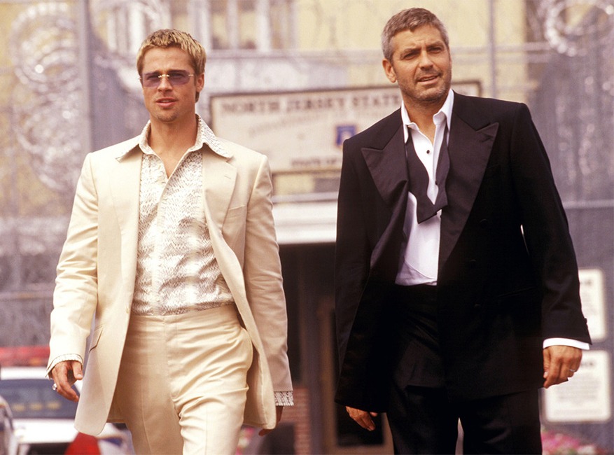 George Clooney, Brad Pitt, Ocean's Eleven